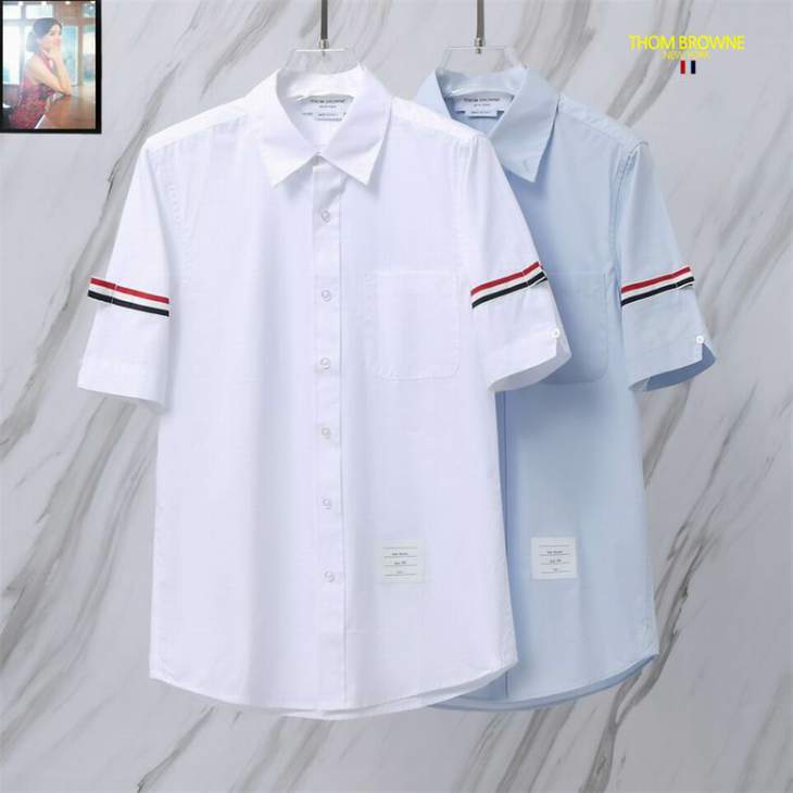 Picture of Thom Browne Shirts Short _SKUThomBrowneM-3XL12yn1328801